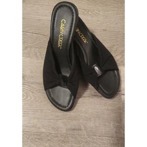 Cabin Creek BLACK SLIP ON‎ SHOES SIZE 7